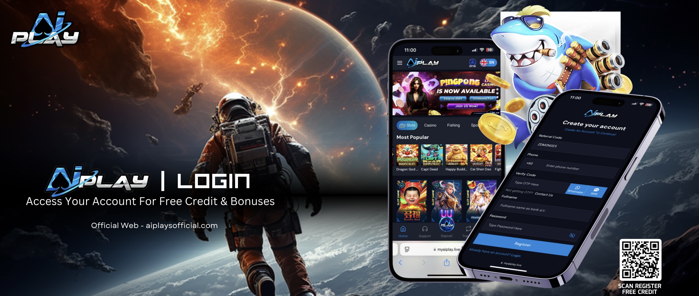 Aiplay | Aiplay CASINO | Aiplay CASINO Banner | Aiplay Login